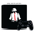 Play station Ps4 slim pubg design full body skin with two controllers ( just skin not play station). 