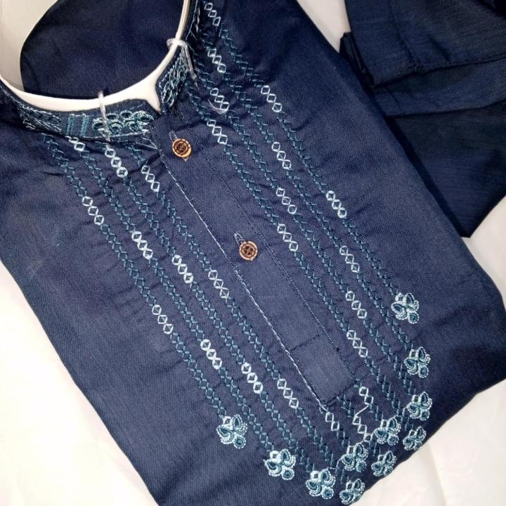 Baba Boys Kurta Suit, Stylish Design, Cute & Comfortable Baby Boy Shalwar Kameez for Weddings and Eid (for Kids 3 Months to 11 Years)