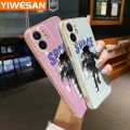 YIWESAN For IPhone 12 Mini Case Fashion Tide Space Nasa New Design Phone Cases Pattern Silicone Casing Full Back Cover Camera Shockproof Protection Softcase. 