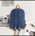 Canvas Backpack WomenAesthetic Solid Simple Design Girl Students Knapsack Bag for Lady Men Couples Backpack for School Books. 