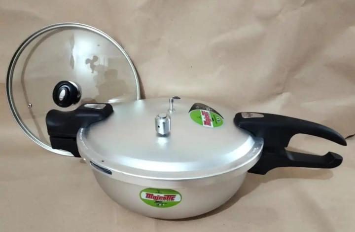Premium%20Quality%20Majestic%20Wok/Karahi+Pressure%20Cooker%20Combo%20with%20Additional%20Glass%20Lid,%20Elegant%20Stainless%20Steel%20Pressure%20Cooker+Karahi%20Available%20in%208/10/12%20Liters%20-%20Image%205
