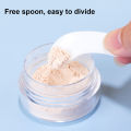 Loose Powder Empty Box Mini Portable Empty Makeup Powder Container With Flocking Puff. 