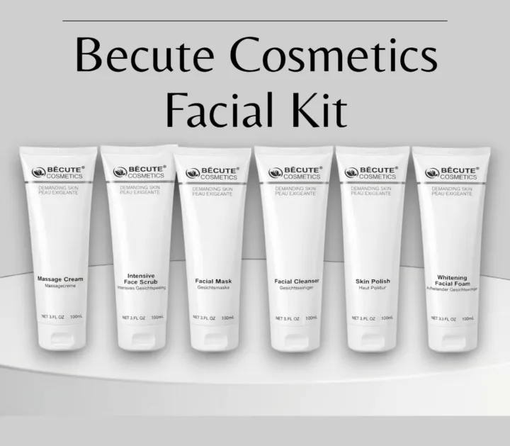 Becute Ultra Whitening Complete Facial Kit 6 Steps 100ml | Daraz.pk
