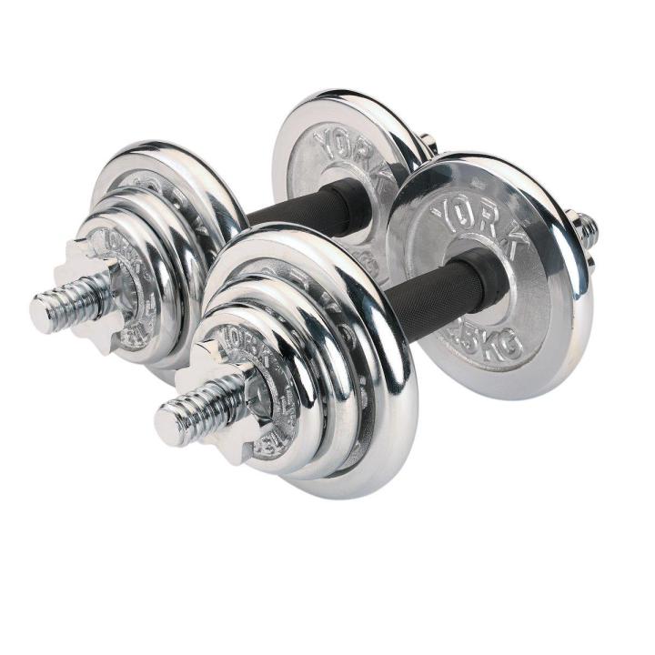 Dumbbell Plate Steel - 2 Kg x 04 With Rod 1 Pair