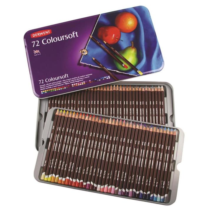 Coloursoft 72 Tin - Coloursoft Tin 72 pcs -