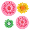 Daisy Flower Silicone Mold DIY Jewelry Casting 3D Flower Shape Epoxy Resin Mold Daisy Soap Making Craft Candle Mould Home Decor Demoo. 