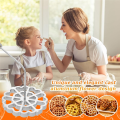 Bunuelos Mold with Wooden Handle, Detachable Rosette Maker Rosette Timbale Iron Set 1 PCS. 
