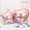 5 pcs Heart Foil Balloons Special effect on Happy Birthday decoration, Bridal Shower, Baby Shower, Wedding Anniversary, Proposal Day and Engagement Party decoration. 