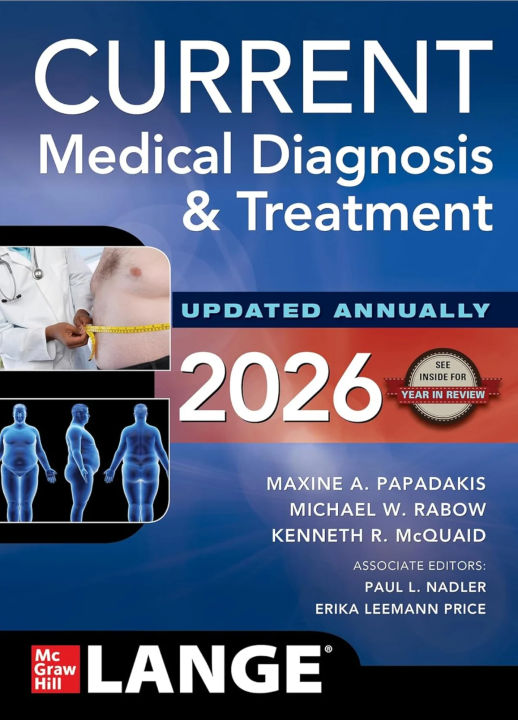 CURRENT Medical Diagnosis and Treatment 2026 (CMDT) – Medical Books