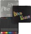 Faber-Castell Multicolor Colouring Pencils Blackwood Edition Tin of 24. 