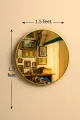 Full Length Standing Mirror with Stand & Without Stand – Wall Mounted Full Size Dressing Mirror for Bedroom, Living Room & Home Décor Zeki Decor.