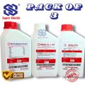 Mialiq CaD3 - Mialiq E/Se - Mialiq Multivita Betaine 1litr | Poultry & Fancy Bird Health & Breeding Set | Pack of 3. 