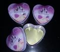 1 Piece - Accessories Mini Storage Box - Heart Shaped Gift Box (We Got Married) Small Steel Box. 
