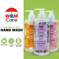(Pack of 3) WBM Nature & Love Hand Care Bundle | Hand Wash, Liquid Hand Wash Set. 