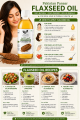 Premium Pure Flaxseed Oil - Natural Carrier for Massage & Body Care. 