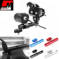 Universal Alluminium Handlebar Extension Rod For Motorcycle, Universal Handlebar Extended Bracket Space Saving for Motorcycles, Multiple Options to Fix Your Gadgets On Single Space, Universal Fitment eg YBR, Honda, Suzuki etc - Motex Auto Line. 