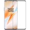 Tempered Glass for OnePlus 8 Curved Glass Full Coverage Screen Protector 1+8 - BLACK. 