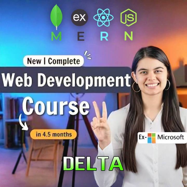 Apna College Delta Web Development MERN Stack Complete Course