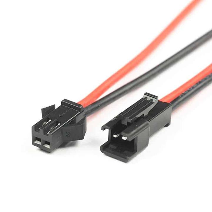 2PCS/1Pair - JST 2.54mm SM 2 Pin Connector Plug Male and Female