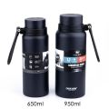 Okadi Premium 950ml Double Stainless Sport Thermos Water Bottle Bottle Steel Vacuum Flasks Portable Water Bottles Large Capacity Thermos Cup Hot and Cold Water Bottle Maintain Temperature upto 12 Hours Kids Water Bottle Gym Water Bottle. 