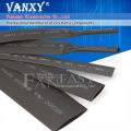 2 Meters High quality Black 6mm Heat Shrink Heatshrink Heat Shrinkable Tubing Tube Sleeving Wrap Wire Black Color. 