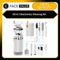 Face Value 20 in 1 Multifunctional Electronics Cleaning Kit 2024 New Upgrade Cleaner Keyboard Cleaner Kit Airpod Pro Cleaning Pen Brush Tools for Earbuds/MacBook/Headphone/Earphones/iPad/iPhone. 