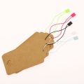 100PCS Hang Tag String for Clothing Product Label Pricing Brand and Other Shirt Dress 180 Mm. 