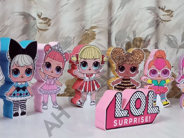 LOL%20Surprise%20Doll(s)%20Cutouts%20Full%20Set%2011Pcs%20Thermocol%20-%20Image%202