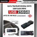 Kingston USB Flash Drive 64/128/256 GB Lifetime Warranty - DT Exodia Onyx 3.2. 