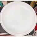 Plates - Dinner Plates Melamine Size 10 inches - Rice Plates Double Glazed  (Set of 6). 
