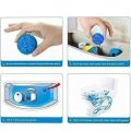 CVM ENTERPRISE Automatic Toilet Bowl Cleaner Tablets Stain Remover Bathroom Flush Tank Blue Tab Tablet. 