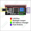 PCF8574 IIC I2c Serial Interface Adapter Module IIC I2C LCD Module. 