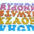 ABC Glitter Foamy Sticker English Alphabets (Pack of 3). 