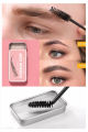 Clear Eyebrow Soap Quick-drying Waterproof Eyebrow Sculpt Styling Cream Lasting Wild Brow Pomade Setting Gel Wax Makeup Tool. 