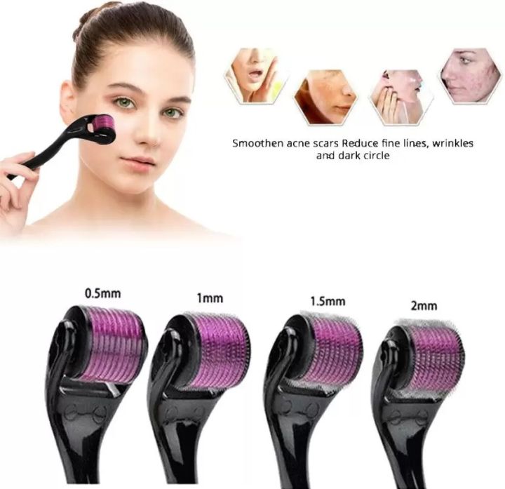 Derma%20Roller%201mm%20Skin%20Therapy%20Micro-Needle%20540%20For%20Acne%20Scars%20Wrinkles%20Stretch%20&%20Pores%20-%20Image%206