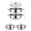 Original Alpha Stainless Steel High Grade Food Steamer 28cm For Meat BBQ Broast Vegitables Charga. 