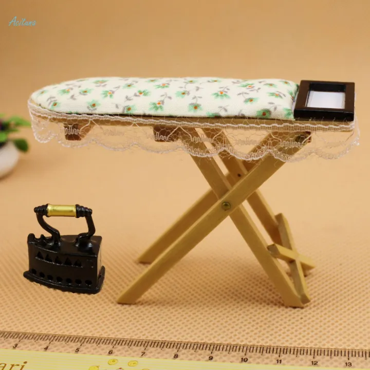 1:12%20scale%20Dolls%20House%20Miniature%20Ironing%20Board%20set%20Room%20Accessories%20Decor%20-%20Image%204