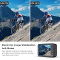 Campark X30 Action Camera Native 4K 60fps 20MP WiFi with EIS Touch Screen Waterproof Camera 40M, 2x1350mAh Batteries and Professional Accessories Compatible with gopro. 