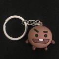 BT21 / BTS (Tata, Shooky, Mang, Koya and Cooky) - cartoon character / action figure keychain for kids (girls and boys) - bag hanging accessories / key chain. 