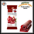 Lavashak Fruit Leather Sheet Roll (Pack of 12) Persian Style Natural Tart Snack Ready To Eat Fruity Bar Imli. 