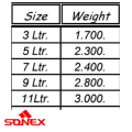 SONEX Pressure Cooker | 3Ltr - 5Ltr - 7Ltr - 9Ltr - 11Ltr | Aluminium | Heavy Weight Pressure Cooker | Best Pressure Cooker | Sonex Pressure Cooker. 