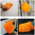 Pack of 2pcs -Micro Fiber Car Wash Glove Duster Car Cleaner Microfiber Bike Cleaning Glove Household. 