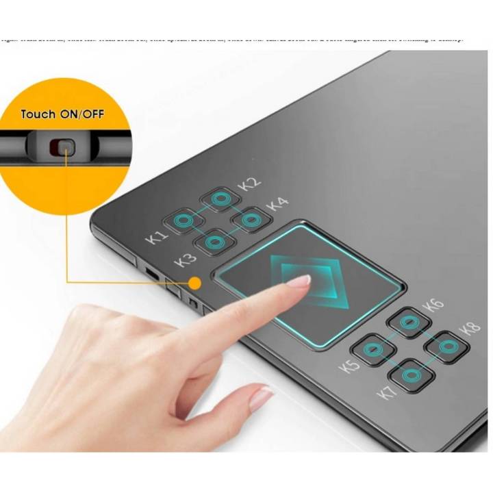 VEIKK A50 Graphic Drawing Tablet Drawing 10x6 inch for beginner with 8 express keys and P002 stylus no batteries and charging