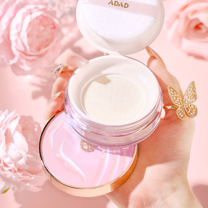 ADAD Light Feather Soft Mist Setting Powder Concealer Domestic Brand Setting Powder Loose Powder Matte Wholesale Matte National Trend