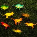Creative 10 LED Dinosaur String Light For Kids Christmas Fairy Lights Children'S Room Led String Lights Garland Children Gift--Yellow--. 