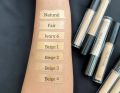 MISS ROSE 3 Pcs Natural Finish Foundation & Concealer Set - Long-Wear, Oil-Control with Blender Sponge makeup Deal. 