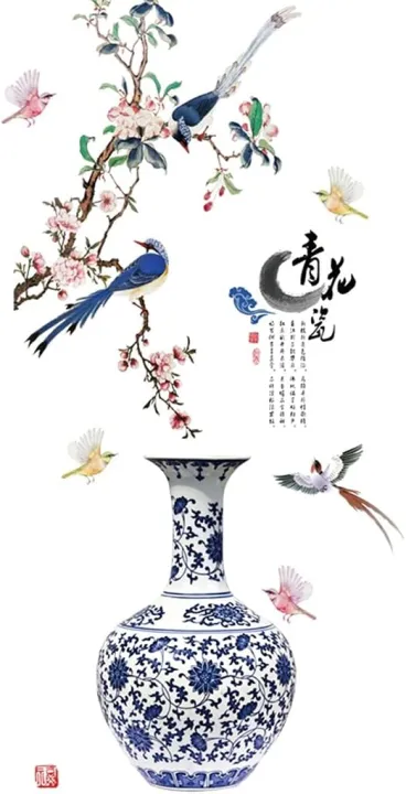 "3D%20Chinese%20Large%20Vase%20Blue%20Flower%20Wall%20Stickers%20with%20Romantic%20Floral%20Design%20%E2%80%93%20Modern%20Home%20Decor%20Wall%20Art%20Poster%20for%20Bedroom,%20Living%20Room,%20Wedding%20Decorations,%20and%20DIY%20Creative%20Wall%20Decals%20for%20Elegant%20Interiors"%20-%20Image%207
