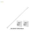 Telescopic Curtain Rod Spring Curtain Rod for Doorway Bedroom Cupboard 30cm to 50cm. 