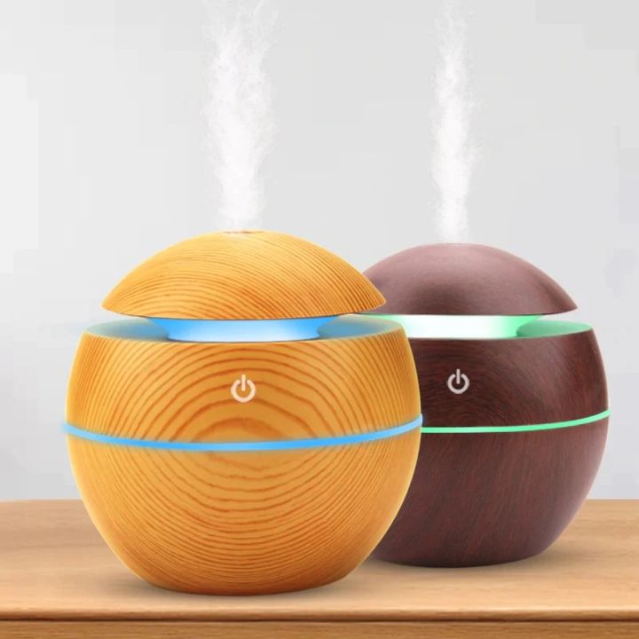 Ultrasonic Mini Aroma Humidifier ( 7 Color Changing LED Lights )