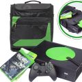 Protective Shoulder Bag Pack Console Travel Carry Case for Xbox One S/X. 